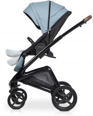 Дитячий візочок 2 в 1 Riko XD Black Edition 02 Crystal Blue
